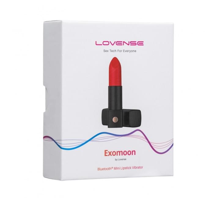 Вибратор-помада Lovense Exomoon, работает через приложение