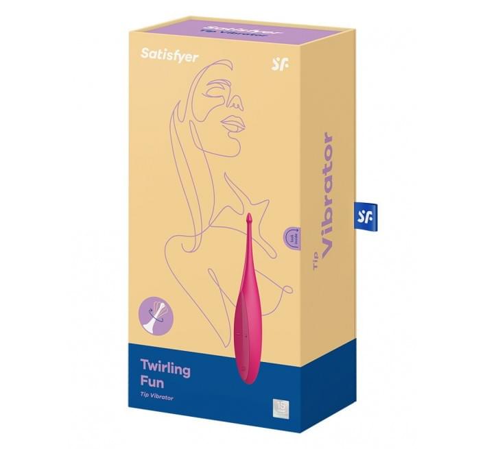 Вибратор для клитора Satisfyer Twirling Fun Фуксия