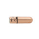 Виброшар PowerBullet First-Class Bullet 2.5″ с Key Chain Pouch, Rose Gold, 9 режимов вибрации