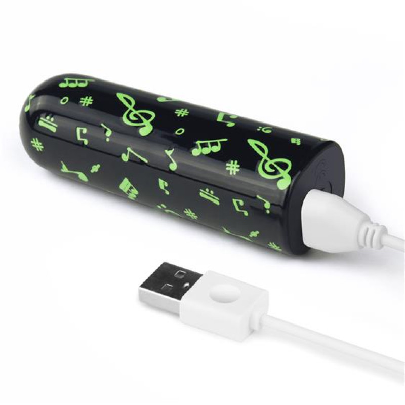 Віброкуля LoveToy Rechargeable GlowLoveToyinLoveToytheLoveToydark Music Massager