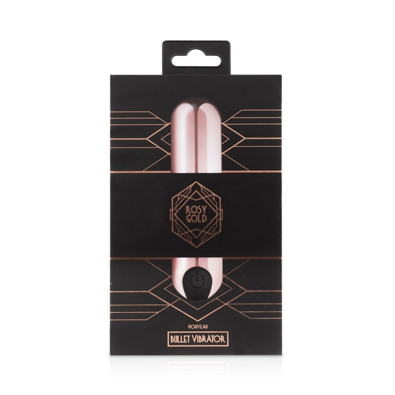 Віброкулька Rosy Gold - Nouveau Bullet Vibrator, що перезаряджається