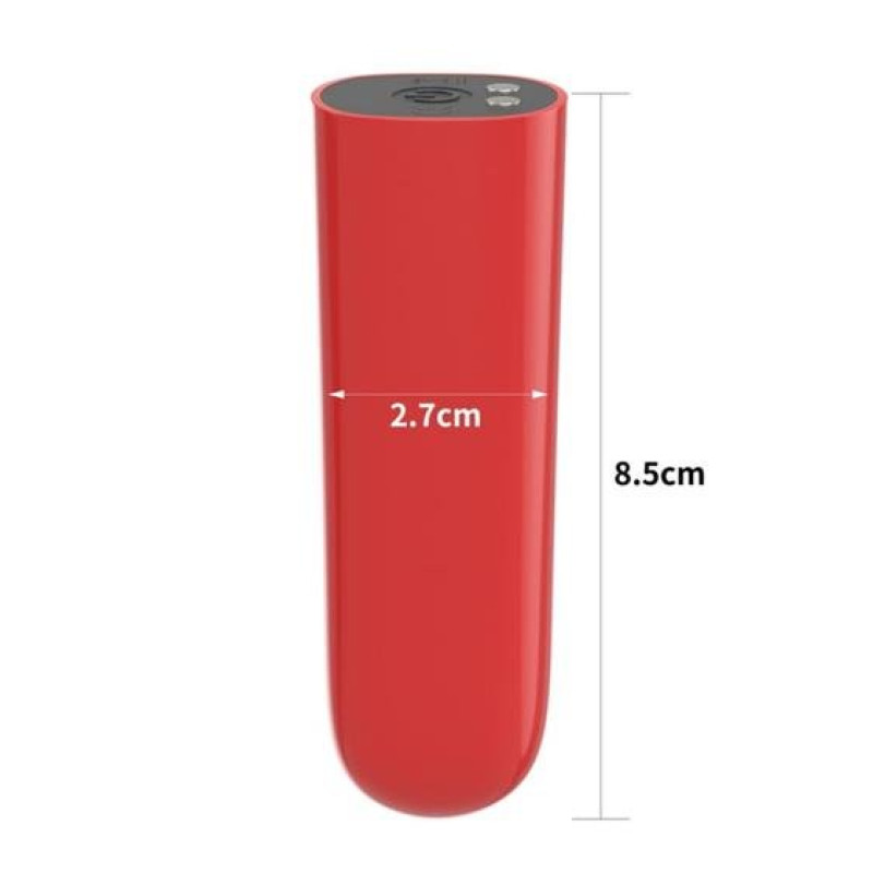 Виброшарики LoveToy IJOY Rechargeable Bullet Scream Red