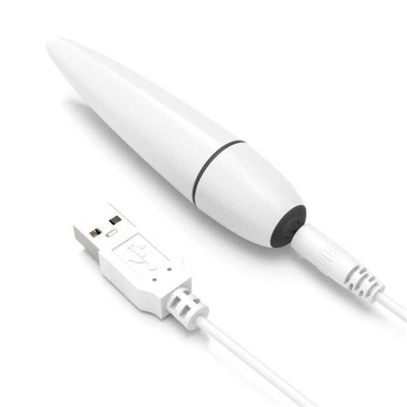 Віброкуля LoveToy IJOY Rechargeable Power Play White