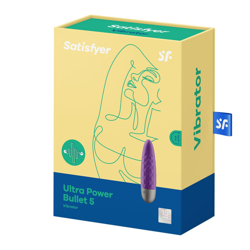 Мінівібратор Satisfyer Ultra Power Bullet 5 Фіолетовий