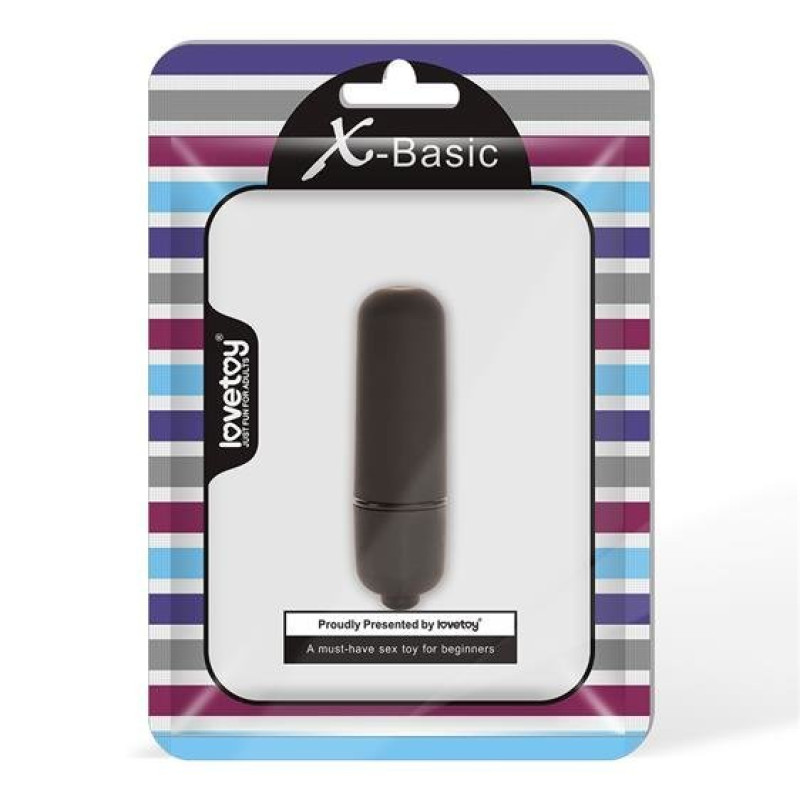 Віброкуля LoveToy XLoveToyBasic Bullet Mini 10 Speeds Black
