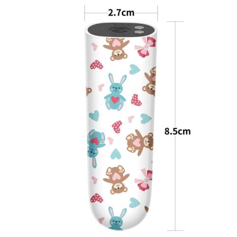 Віброкуля LoveToy Rechargeable Bear Massager