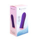 Виброшар S Pleasures Bullets Twist & Shout Purple, фиолетовая, ребристая поверхность, 10 режимов