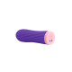 Виброшар S Pleasures Bullets Twist & Shout Purple, фиолетовая, ребристая поверхность, 10 режимов
