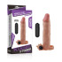 Подовжуюча насадка на пеніс LoveToy Pleasure Extender Sleeve Vibro Тілесна LVTOY056