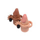 Удлиняющая насадка на пенис LoveToy Pleasure Extender Sleeve Vibro Телесная 056