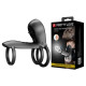 Насадка на член Pretty Love Vibrating Penis Sling Jammy Black