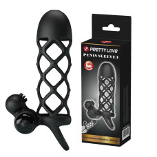 Насадка на член - Pretty Love Penis Sleeve I Black