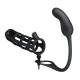 Насадка на член Pretty Love Hercules Penis Sheath Чорна BI0556