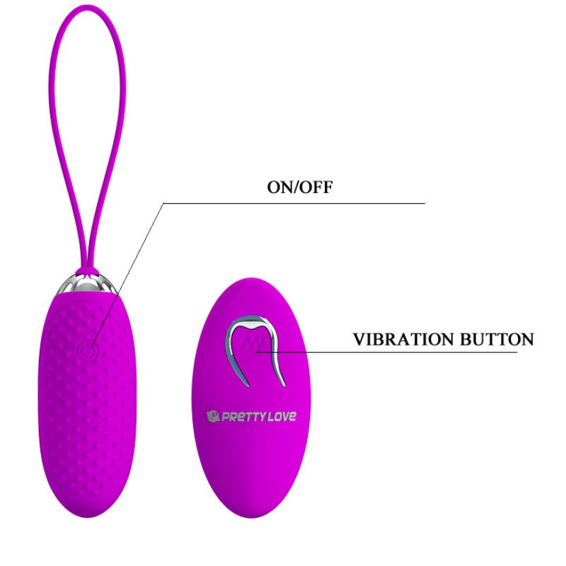 Виброяйцо Pretty Love Joannna Vibrating Egg Purple