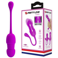 Віброяйце Pretty Love Callie Thrusting Vibrating Egg Purple