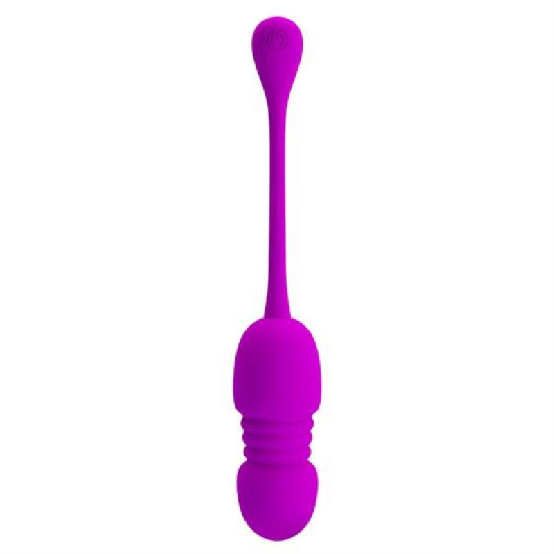 Виброяйцо Pretty Love Callie Thrusting Vibrating Egg Purple