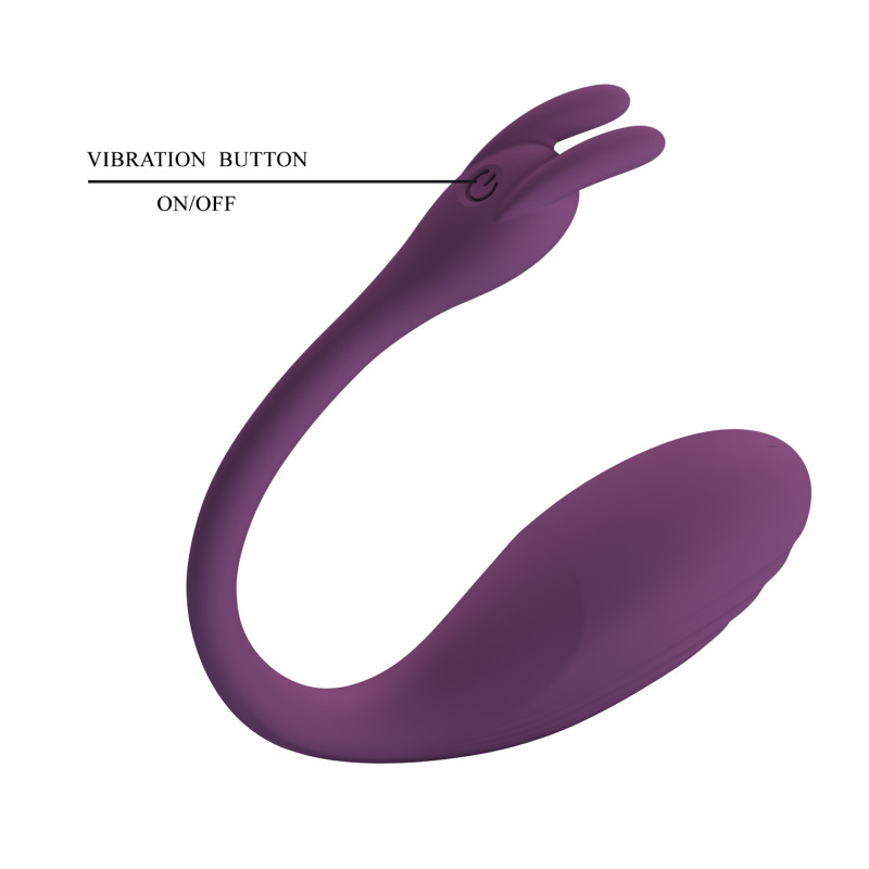 Вібратор Pretty Love Catalina Stimulator Plum (App)