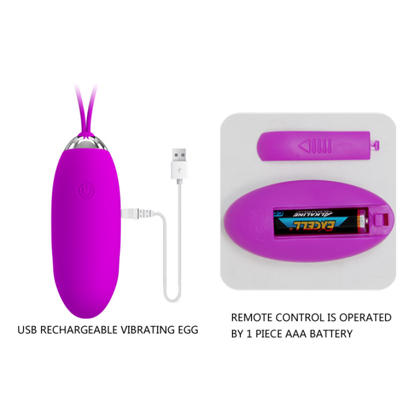Виброяйцо Pretty Love Julia Vibrating Egg Purple