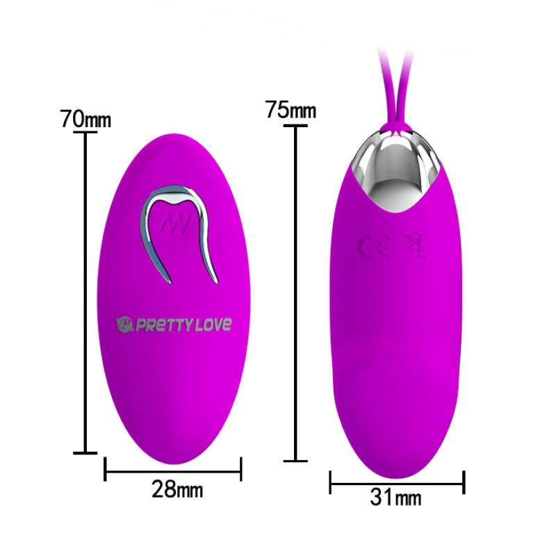 Виброяйцо Pretty Love Julia Vibrating Egg Purple