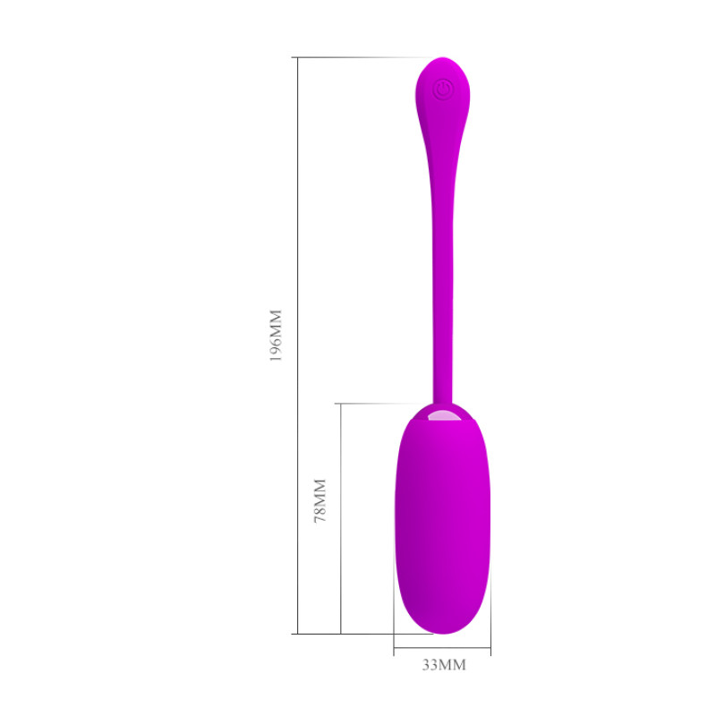 Виброяйцо Pretty Love Julius Vibrating Egg Purple