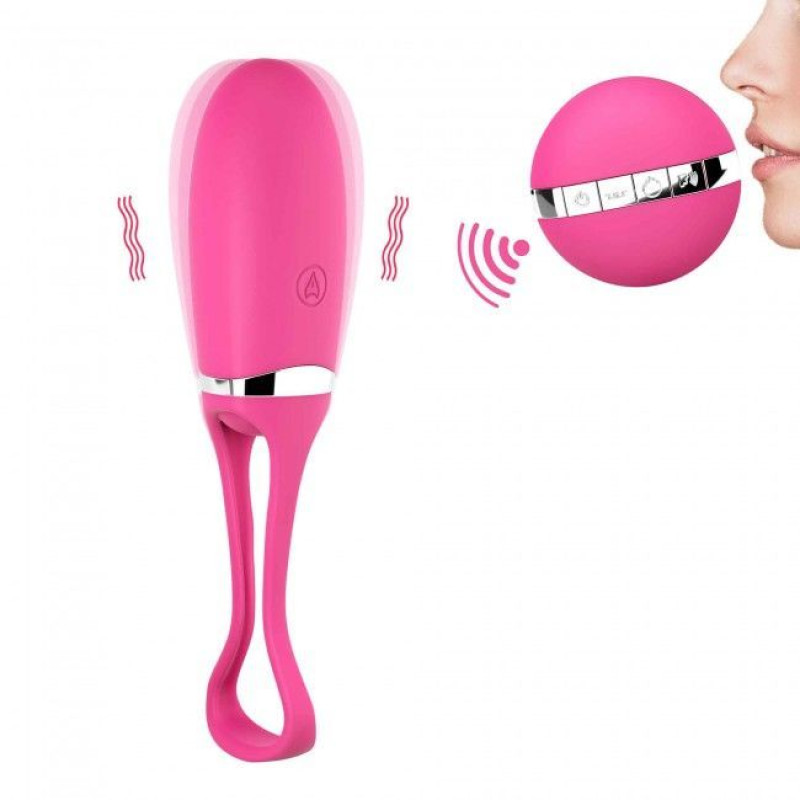 Виброяйцо Marc Dorcel Secret Delight Magenta с пультом ДУ