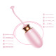 Віброяйце B - Series Fox Vibrating Silicone Love Egg, USB, 10 Function, Heating, Voice Control Pink