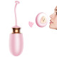Віброяйце B - Series Fox Vibrating Silicone Love Egg, USB, 10 Function, Heating, Voice Control Pink