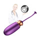 Виброяйцо B - Series Fox Vibrating Silicone Love Egg, USB, 10 Function, Heating, Voice Control Purple