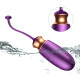 Виброяйцо B - Series Fox Vibrating Silicone Love Egg, USB, 10 Function, Heating, Voice Control Purple