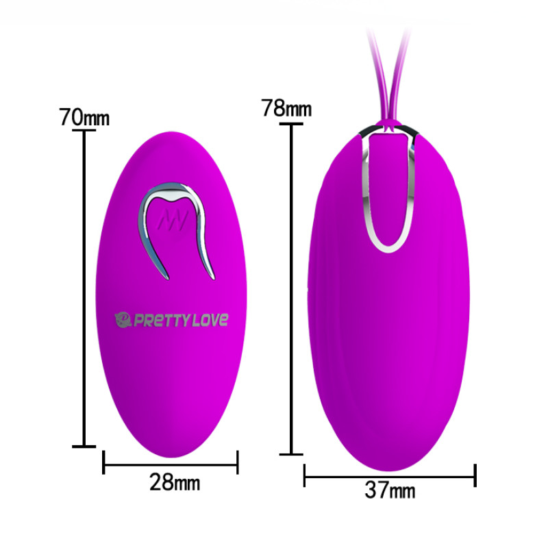 Виброяйцо Pretty Love Jacqueline Vibrating Egg Purple