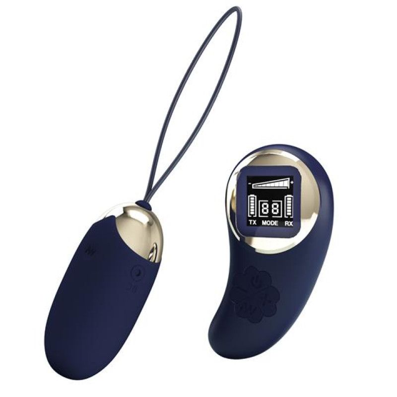 Віброяйце Pretty Love Mina Vibrating Egg Blue