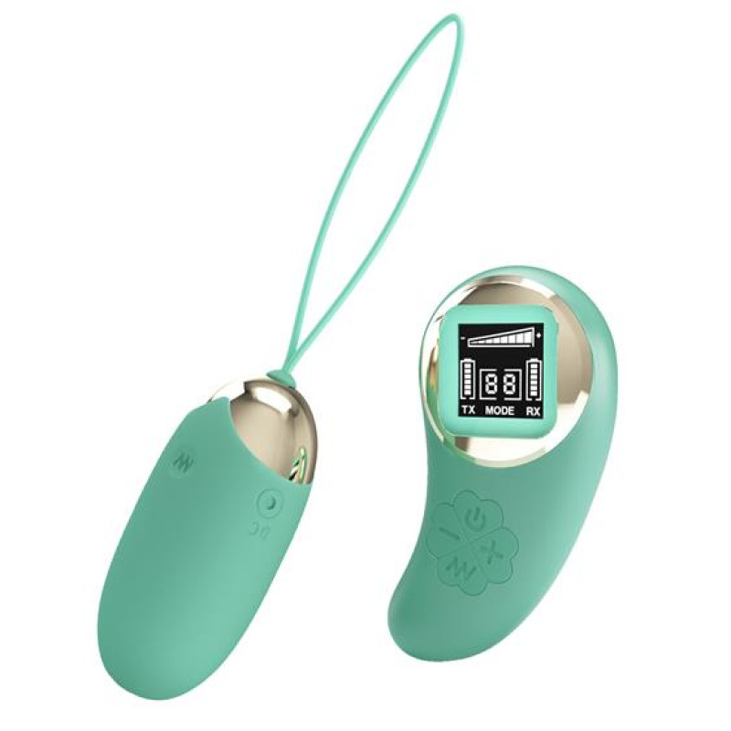 Виброяйцо Pretty Love Mina Vibrating Egg Green