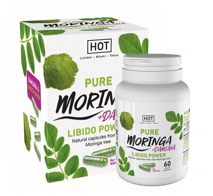 Капсули для підвищення лібідо у жінок HOT Bio Moringa Libido Caps (ціна за упаковку, 60 шт)