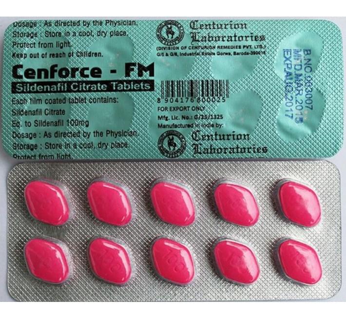Возбуждающие таблетки для женщин Cenforce-FM 10 таблеток