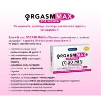 Таблетки Medica Group ORGASM MAX оргазм та лібідо жінок, (ціна за упаковку, 2 капсули)