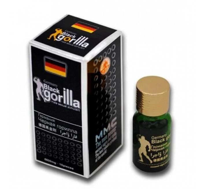 Пігулки збудливі black gorilla 10 таблеток