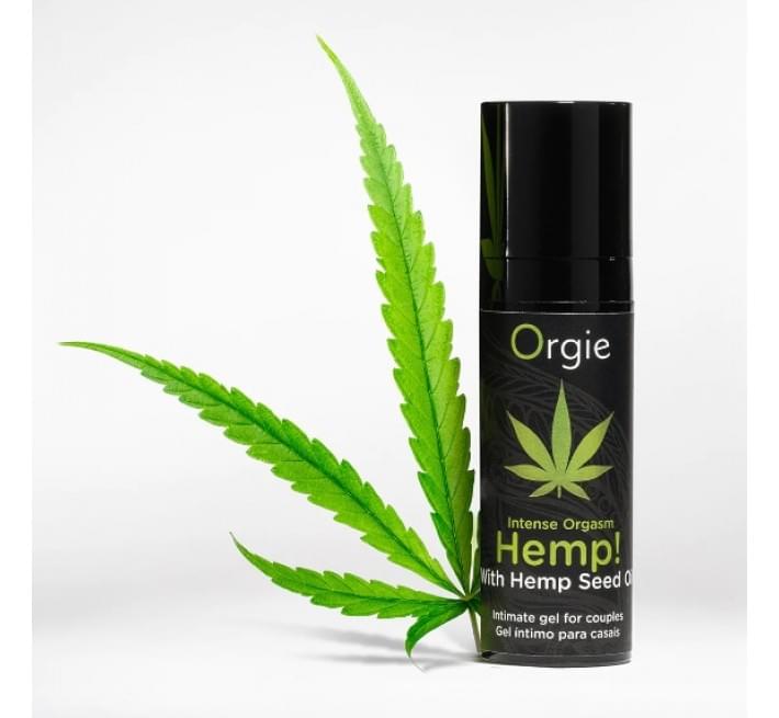 Підсилювач оргазму Orgie Intense Orgasm Hemp! з олією каннабісу 15 мл