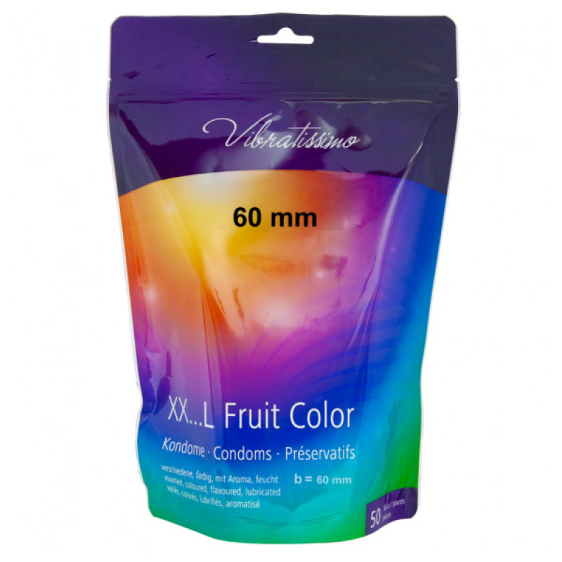 Vibratissimo XX... L Fruit Color, 60 мм, 50 шт