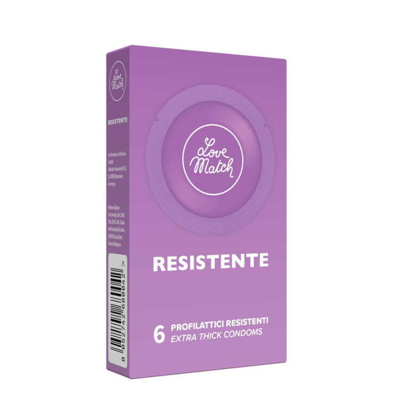 Love Match Resistente (Strong), 54 мм, 6 шт