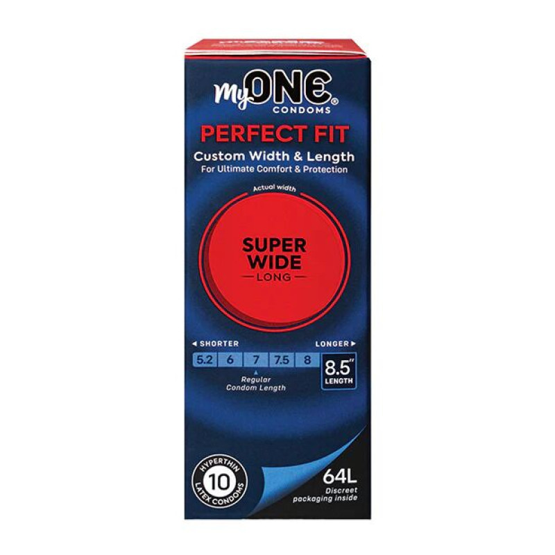 MyONE Super Wide & Long 10 шт, картонна коробка