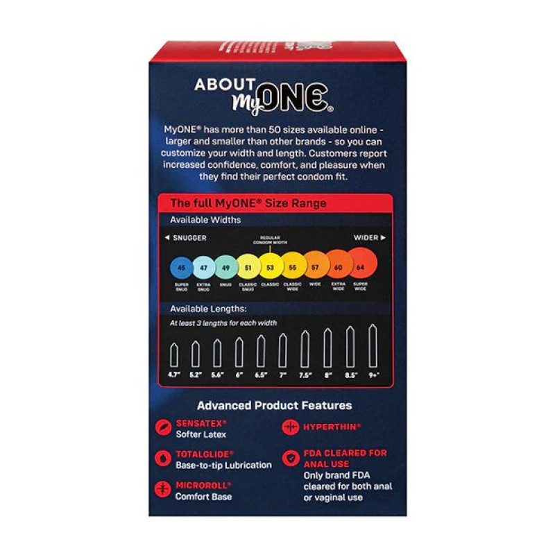 MyONE Super Wide & Long 10 шт, картонна коробка