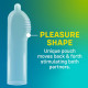 Набор ONE Pleasure Plus, 100 шт, с ребристым участком на конце, упаковка-тубус