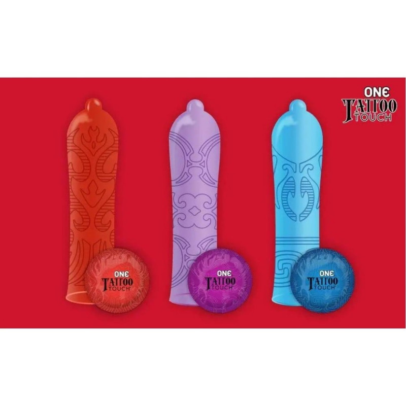 One Tattoo Touch сині 5 штук