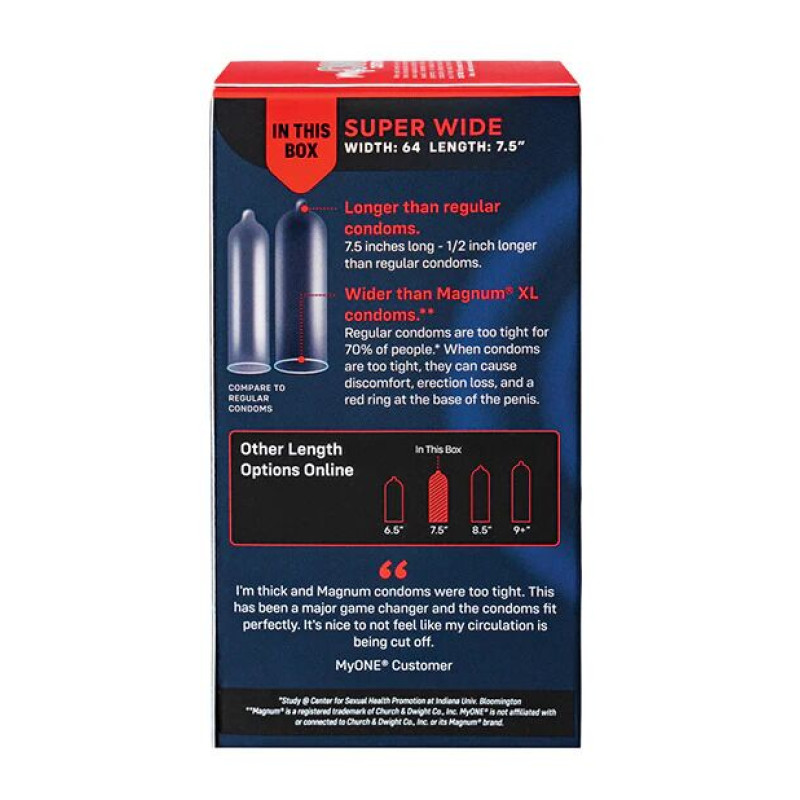 MyONE Super Wide 10 шт, картонна коробка