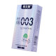 Muaisi Silver с ребристой текстурой 0,03 мм, 12 шт