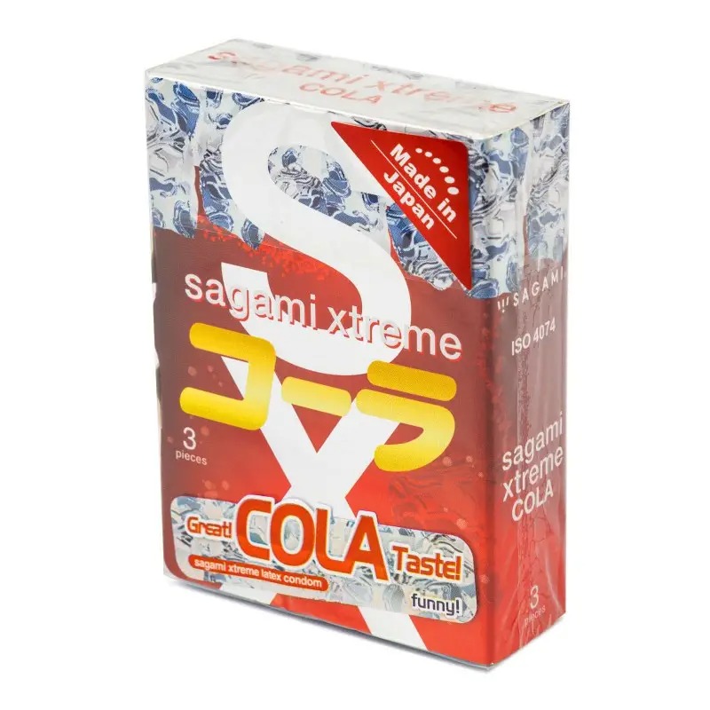 Sagami Xtreme Cola flavor 3 шт