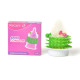Recare Spike Condom Pink (з кульками та рядами шипів)