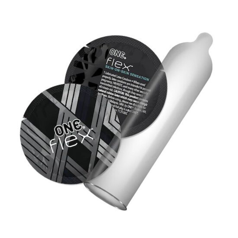 ONE Flex Graphene Condom 3 шт, картонна коробка