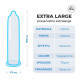 Love Match Extra Large, 57 мм, 6 шт