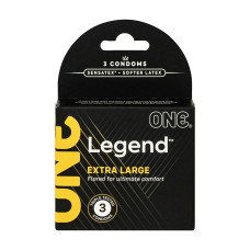 ONE Legend XL, 3 шт, збільшений розмір, розширення на кінці, картонне паковання